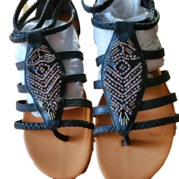 Size 9.5 Women's S.O. sandals. Brand New!! - Picture 2 of 4